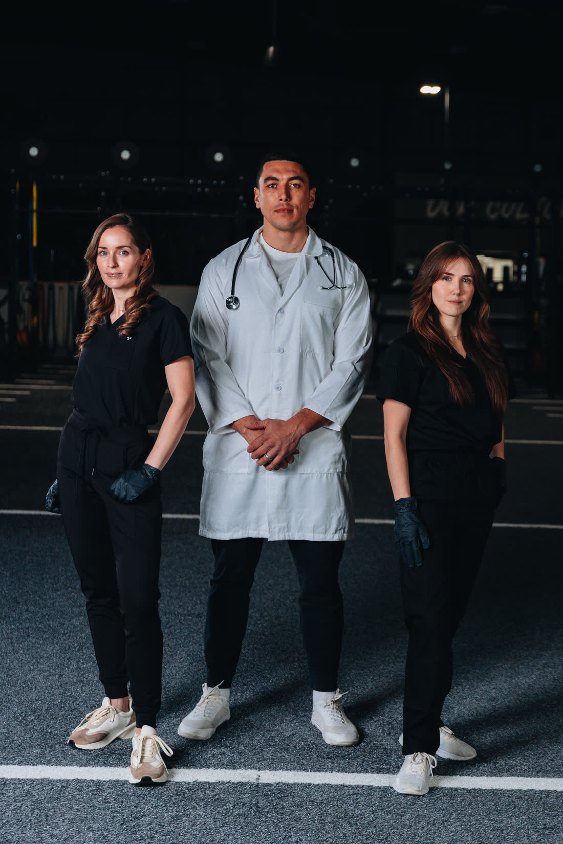 The Apex Vitality clinical team on the Flight House training floor